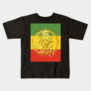 Lion of Judah King of Kings Kids T-Shirt